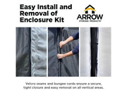 Image of Arrow 20 x 20 Enclosure Cover Only Accessories Arrow Shed 