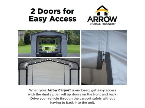 Image of Arrow 20 x 20 Enclosure Cover Only Accessories Arrow Shed 