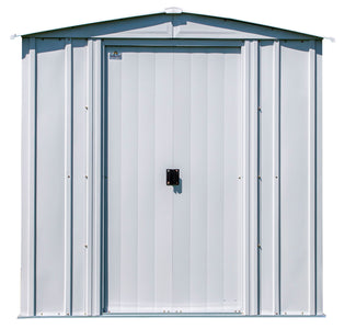 Arrow Classic Steel Storage Shed, 6x7 Shed Arrow Flute Grey 