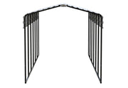 Image of Arrow Galvanized Steel Carport 10 x 29 x 9 ft. Carport Arrow 