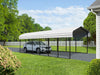 Arrow Galvanized Steel Carport 12 x 29 x 9 ft. Carport Arrow 