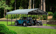 Image of Arrow Galvanized Steel Carport 20 x 20 x 9 Carport Arrow 