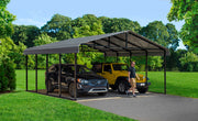 Image of Arrow Galvanized Steel Carport 20 x 20 x 9 Carport Arrow 