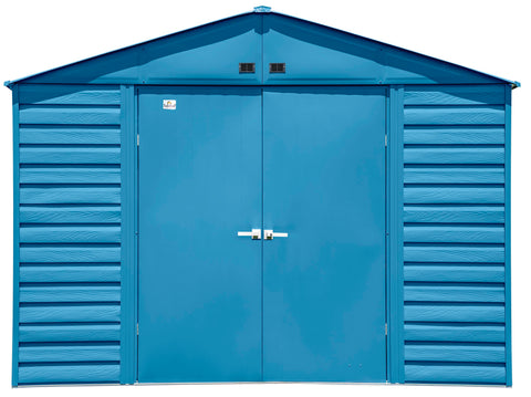 Image of Arrow Select Steel Storage Shed, 10x12 Shed Arrow Blue 