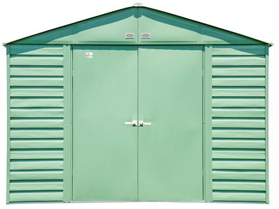 Arrow Select Steel Storage Shed, 10x12 Shed Arrow Green 