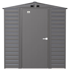 Arrow Select Steel Storage Shed, 6x5 Shed Arrow Dark Grey 