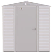 Image of Arrow Select Steel Storage Shed, 6x5 Shed Arrow Light Grey 