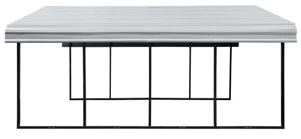 Arrow Shed 20 x 20 Carport Galvanized Steel Roof Carport Arrow Shed 