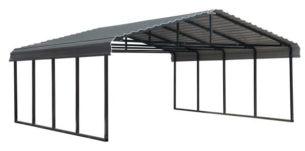 Arrow Shed 20 x 20 Carport Galvanized Steel Roof Carport Arrow Shed 