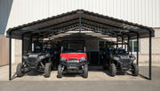 Image of Arrow Shed 20 x 20 Carport Galvanized Steel Roof Carport Arrow Shed 