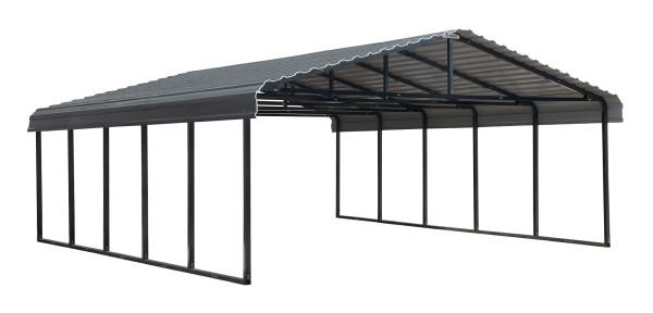 Arrow Shed 20 x 24 Carport Galvanized Steel Roof Carport Arrow Shed 