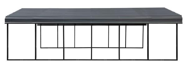 Arrow Shed 20 x 29 Carport Galvanized Steel Roof Carport Arrow Shed 