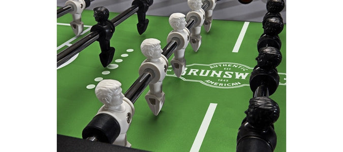 Brunswick Corner Kick Foosball Game Table Brunswick Billiards 