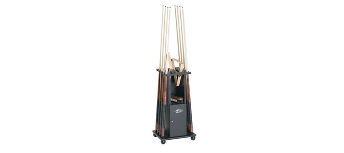 Brunswick Heritage Floor Cue Rack Game Room Furniture Brunswick Billiards Espresso 