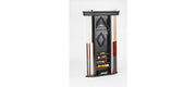 Image of Brunswick Heritage Wall Cue Rack Game Room Furniture Brunswick Billiards 