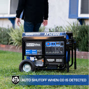 Image of DuroMax 12,000 Watt Gasoline Portable Generator w/ CO Alert Generator DuroMax 