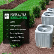 Image of DuroMax 9,000 Watt Dual Fuel Portable Inverter Generator w/ CO Alert Generator DuroMax 