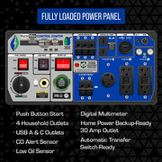 Image of DuroMax 9,000 Watt Dual Fuel Portable Inverter Generator w/ CO Alert Generator DuroMax 