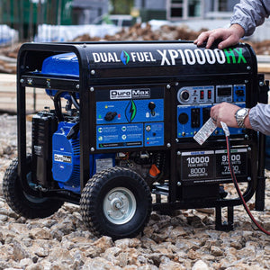 DuroMax XP10000HX 10,000-Watt 439cc Dual Fuel Gas Propane Portable Generator with CO Alert Generator DuroMax 