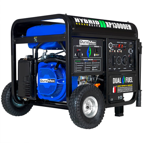 Image of DuroMax XP13000EH 13,000-Watt 500cc Portable Hybrid Gas Propane Generator Generator DuroMax 