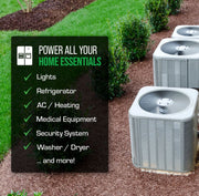 Image of DuroMax XP13000HX 13,000 Watt Dual Fuel Portable HX Generator w/ CO Alert Generator DuroMax 