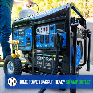 DuroMax XP13000HXT 13,000 Watt Tri Fuel Portable HXT Generator w/ CO Alert Generator DuroMax 