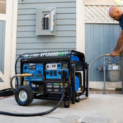 Image of DuroMax XP13000HXT 13,000 Watt Tri Fuel Portable HXT Generator w/ CO Alert Generator DuroMax 