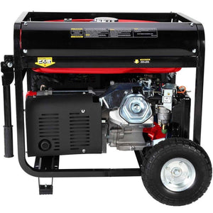 DuroStar 10,000-Watt 18-HP Gas w/ Electric Start and Wheel Kit Generators - The Better Backyard