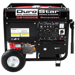 DuroStar 10,000-Watt 18-HP Gas w/ Electric Start and Wheel Kit Generators - The Better Backyard