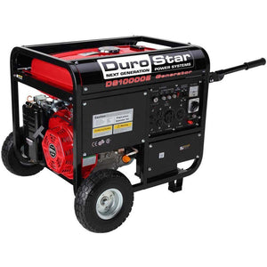 DuroStar 10,000-Watt 18-HP Gas w/ Electric Start and Wheel Kit Generators - The Better Backyard