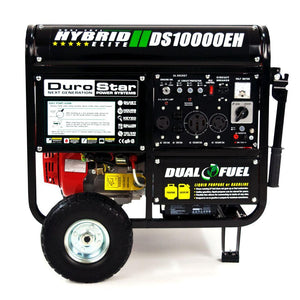 DuroStar 10,000-Watt 18-HP Gas/Propane HYBRID w/ Electric Start Generators - The Better Backyard