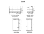 Image of Gazebo Penguin Add-a-Room Patio Enclosure Kit Slate Gray/Sand with Polycarbonate Roof Solarium Gazebo Penguin 