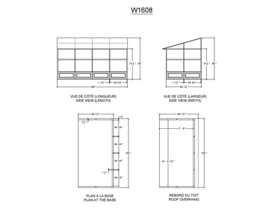 Gazebo Penguin™ Add-a-Room Patio Enclosure Kit with Metal Roof Solarium Gazebo Penguin 