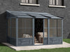 Gazebo Penguin Florence Patio Enclosure Kit with Metal Roof Solarium  Add-a-Room 