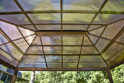 Image of Gazebo Penguin Venice Gazebo with Nettings and Privacy Curtains - The Better Backyard