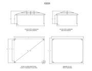Image of Gazebo Penguin Venice Gazebo with Nettings and Privacy Curtains Gazebo Gazebo Penguin 