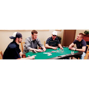 Image of GLD Fat Cat 10 Player Texas Hold'Em Poker  Foldable Table - The Better Backyard