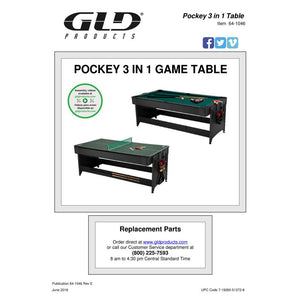GLD Fat Cat 3 In 1 Original  Game Table - The Better Backyard