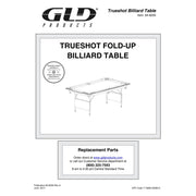 Image of GLD Fat Cat 6.5 Feet Trueshot Billiard Table - The Better Backyard