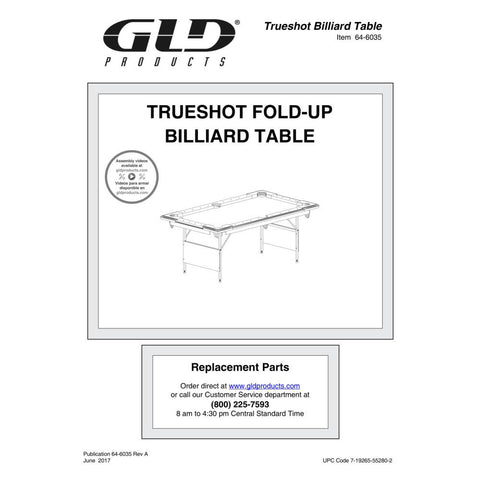 GLD Fat Cat 6.5 Feet Trueshot Billiard Table - The Better Backyard