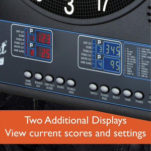 GLD Fat Cat Mercury Electronic Dartboard - The Better Backyard