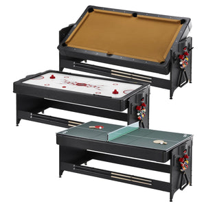GLD Fat Cat Original 3 In 1 7' Pockey Multi-Game Table - Tan Game Table GLD 