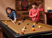 Image of GLD Fat Cat Original 3 In 1 7' Pockey Multi-Game Table - Tan Game Table GLD 