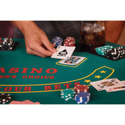 Image of GLD Fat Cat Poker-Blackjack Table Top - The Better Backyard