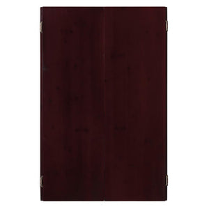 GLD Viper Metropolitan Mahogany Soft Tip Cabinet Dartboard - The Better Backyard