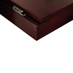 GLD Viper Metropolitan Mahogany Soft Tip Cabinet Dartboard - The Better Backyard