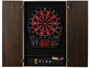 Image of GLD Viper Metropolitan Soft Tip Dartboard Cabinet Espresso Game Table GLD 