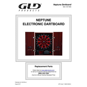 GLD Viper Neptune Electronic Dartboard - The Better Backyard