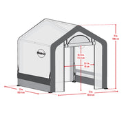 Image of Miracle-Gro Greenhouse 6 x 6 x 6 Greenhouses Miracle-Gro 