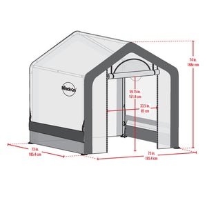 Miracle-Gro Greenhouse 6 x 6 x 6 Greenhouses Miracle-Gro 